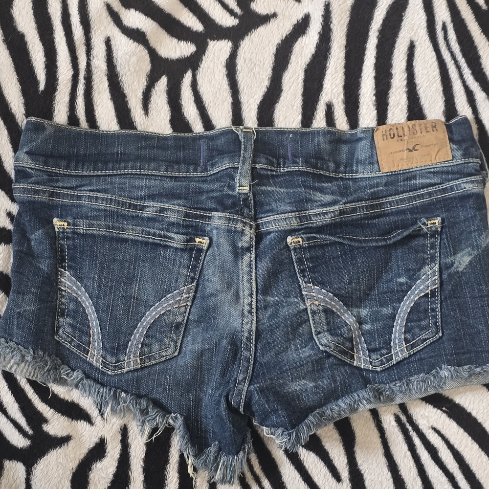 Hollister Low Rise Denim Jean Shorts